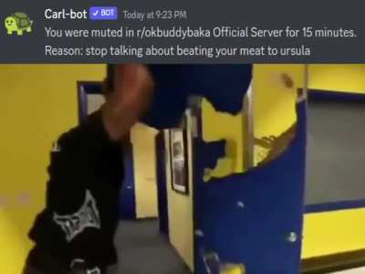The server is literally George Orwell's 1984