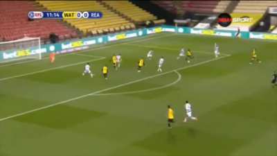 Ismaila Sarr's first goal vs. Reading ft. DaBaby & Gary Neville