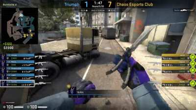 Triumph junior Triple Boost CT Spawn on Overpass