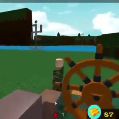 A normal day in roblox build a boat