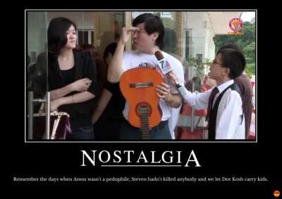Amos Yee, Dee Kosh, and Steven Lim were in a Popeyes commercial back in 2012