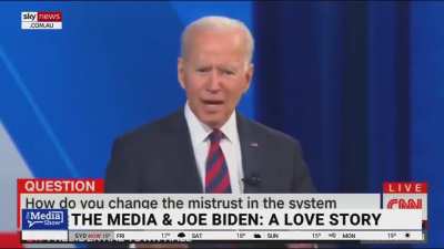 “You got the vaccination? A-are you ok?! You seem- no wait it works” Joe Biden, July 2021
