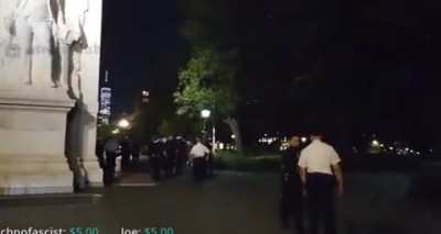 Man repeatedly calls NYPD officer a 