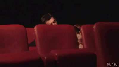 There was no one around at the movies