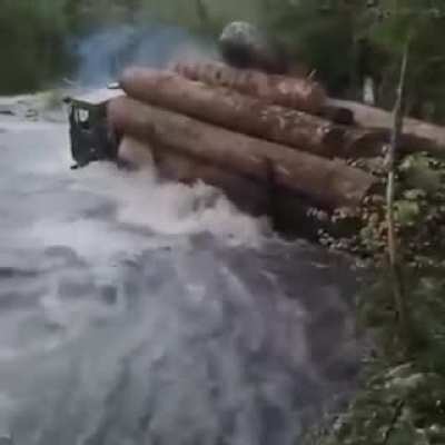 Timber carrier .Kavkaz