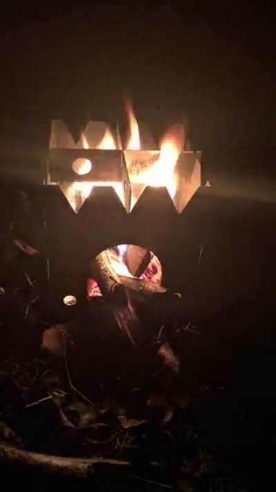 New Varusteleka pocket stove is beast. 1L cold water at roiling boil in 6 min.