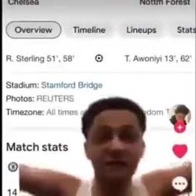 Always bet on Chelsea 100%