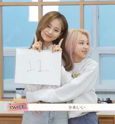 Tzuyu And Chaeyoung
