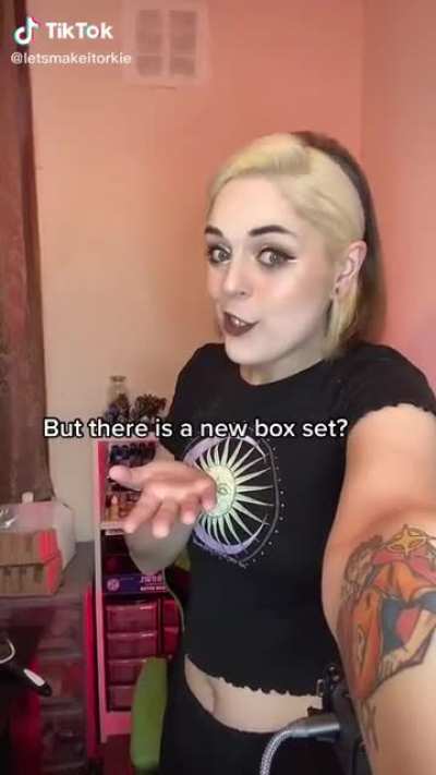 The game that she's talking about is games workshop warhammer stuff..