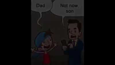 not now son