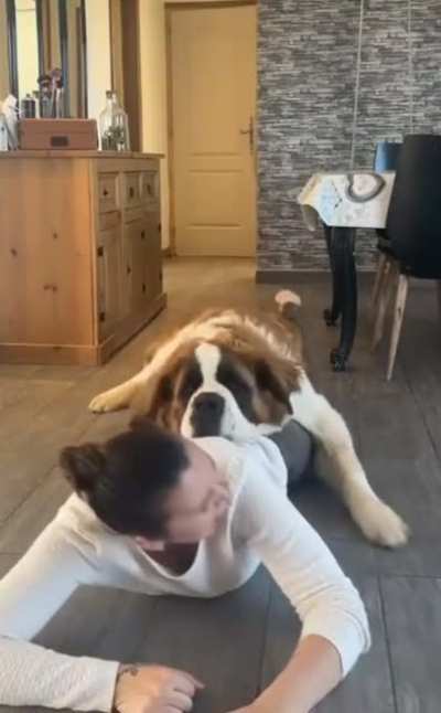 To exercise at home