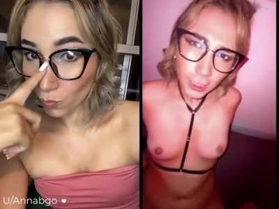 Two sides of me!