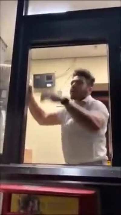 he dont get paid enough for this shit