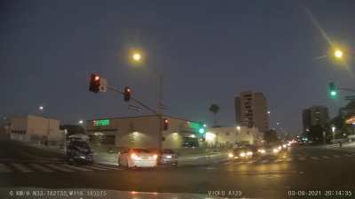 Atlantic and Anaheim last night
