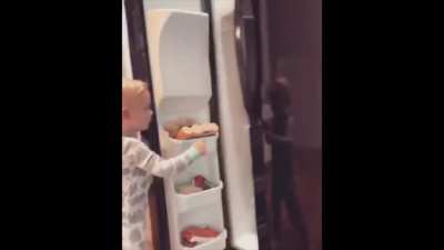 3y old's response after mom ate all his candy