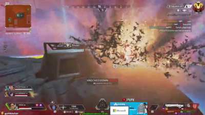 1 Crypto EMP canceling 2 Gibraltar bubbles to win the game