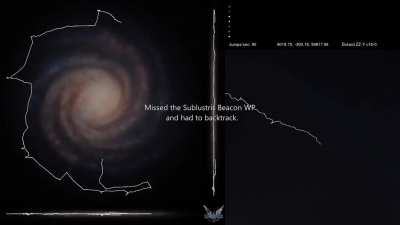 Re: Longest Possible way from Bubbylon to Beagle. This is my full lap with some added WP's of the Expedition.
