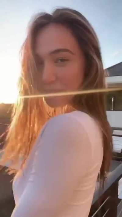 Being cute