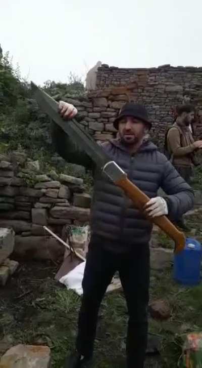 Comically Large Knife
