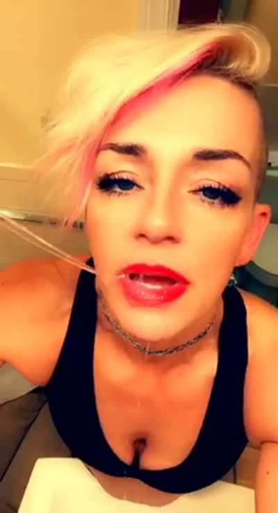I drool even more when I’m sucking something