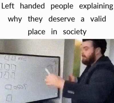 Left handed 