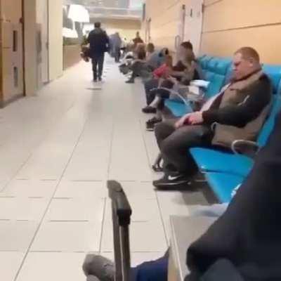 In the waiting room