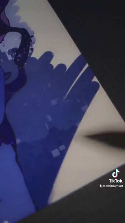 This is my first time editing my art into a short clip.