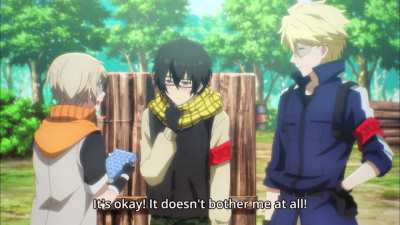 Receiving a gift from an S&M mangaka [Aoharu x Machinegun]