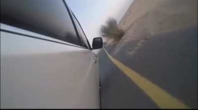 arabs are crazy when they drive.