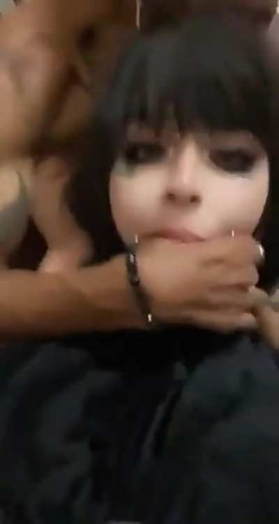 Goth girls just love black