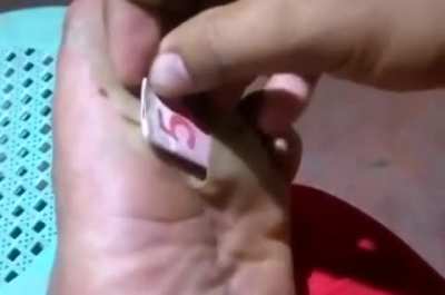 Foot wallet