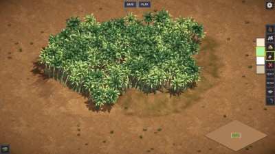 How to paint textures on a procedural terrain (very simple technique)