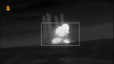 Ukrainian forces attacked a Russian oil drilling platform with drones and destroyed a Russian Ka-27 helicopter while it was attempting to land on the platform (Black Sea, March 5 2026)