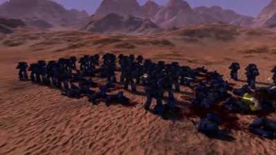 Shrek VS 100 Ultramarines