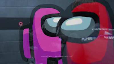 The Impostor saying that pink is the impostor