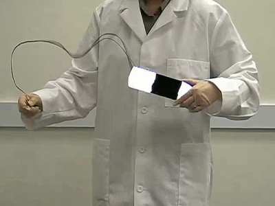 Carbon Nanotubes are so light that they basically float in the air