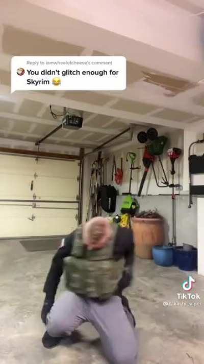 Glitchy death in Skyrim