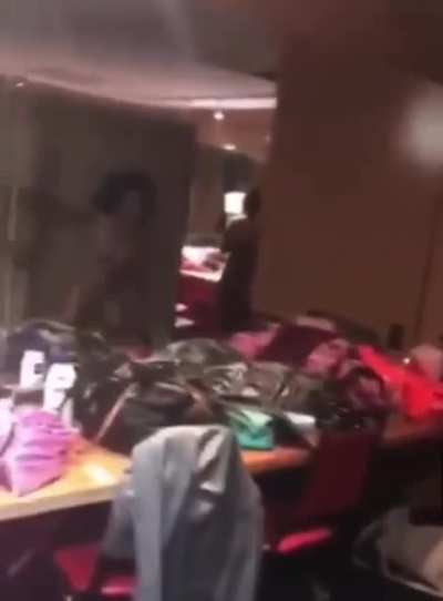 In the back rooms