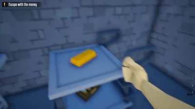 A whole gold bar