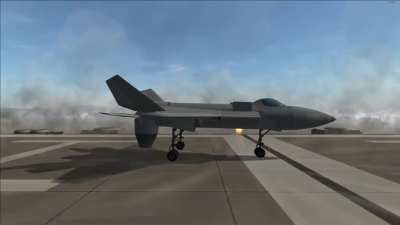 Tonight's clip, voted for by you. F-35 with proper 3 rotor engine rotation. (Stock +DLC and Textures)