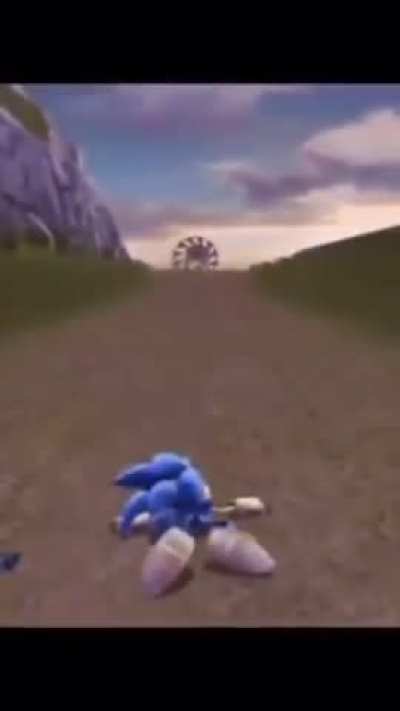He falls