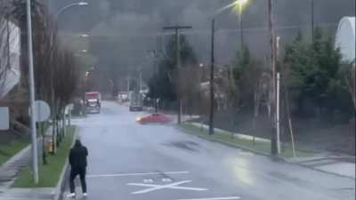 To make a car fly.