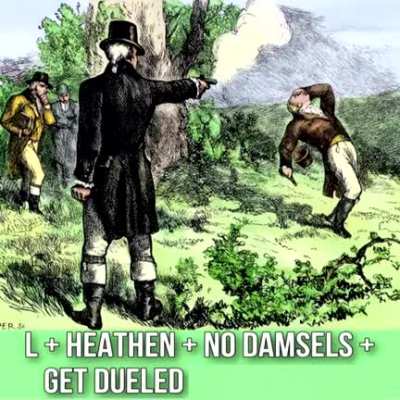 No damsels?
