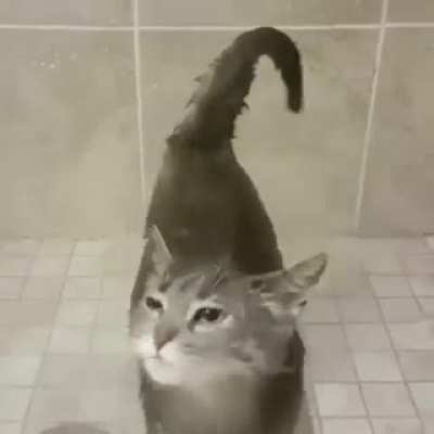 Water is her best friend.
