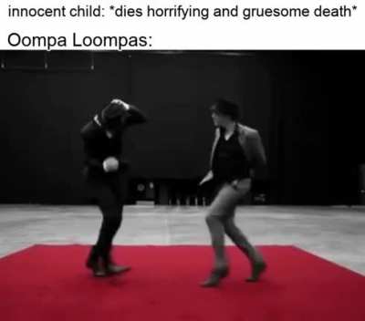 They do be groovin'