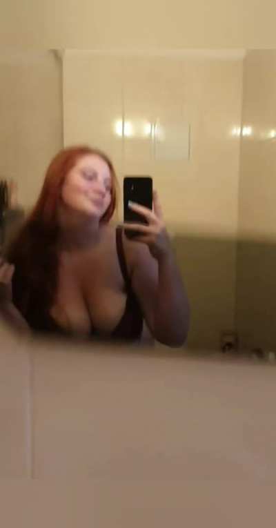 this is what I'm hiding under my dress 😉