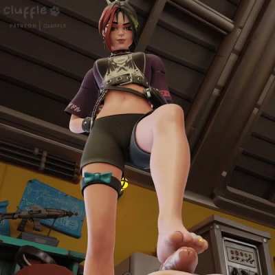 Helsie Footjob Barefoot (Cluffle)