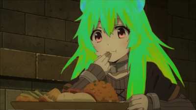 Raphtalia really likes her kids meal [Rising of the Shield Hero]