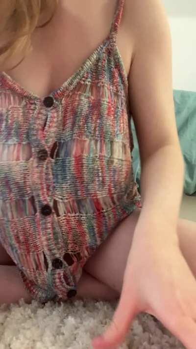 Your casual redhead next door - except very busty! [drop]