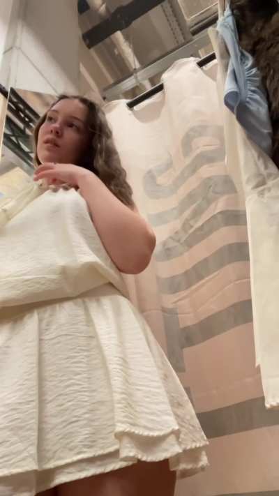 This is what you would see if you were stalking me in the changing room